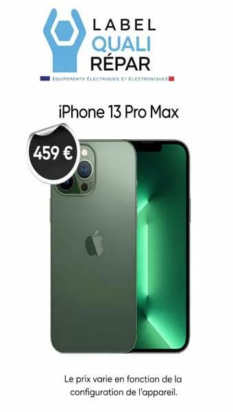 iPhone 13 Pro Max Vert Alpin Reconditionné