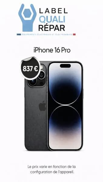 iPhone 16 Pro Graphite Reconditionné
