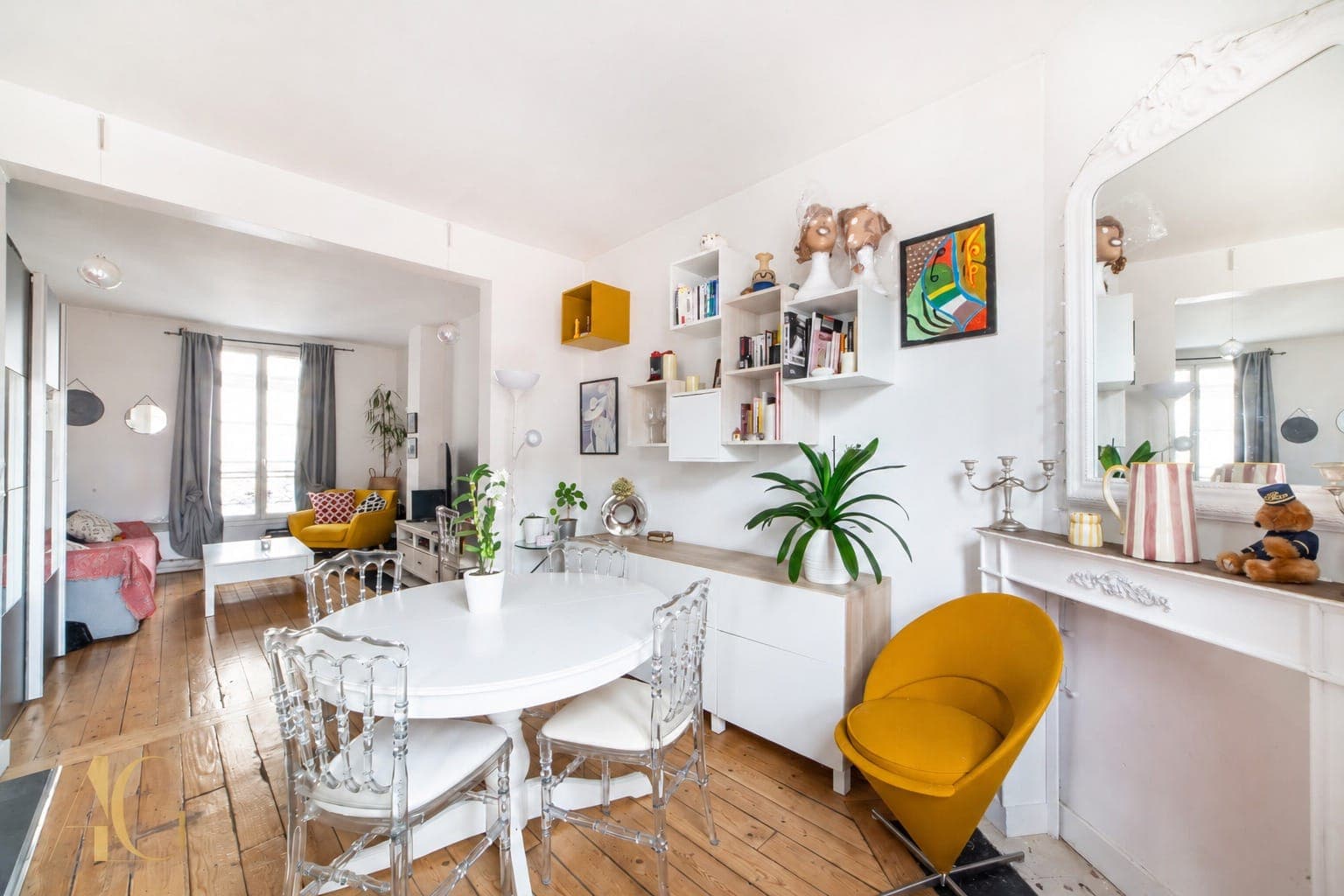 Appartement · 2 pièces · 46 m²