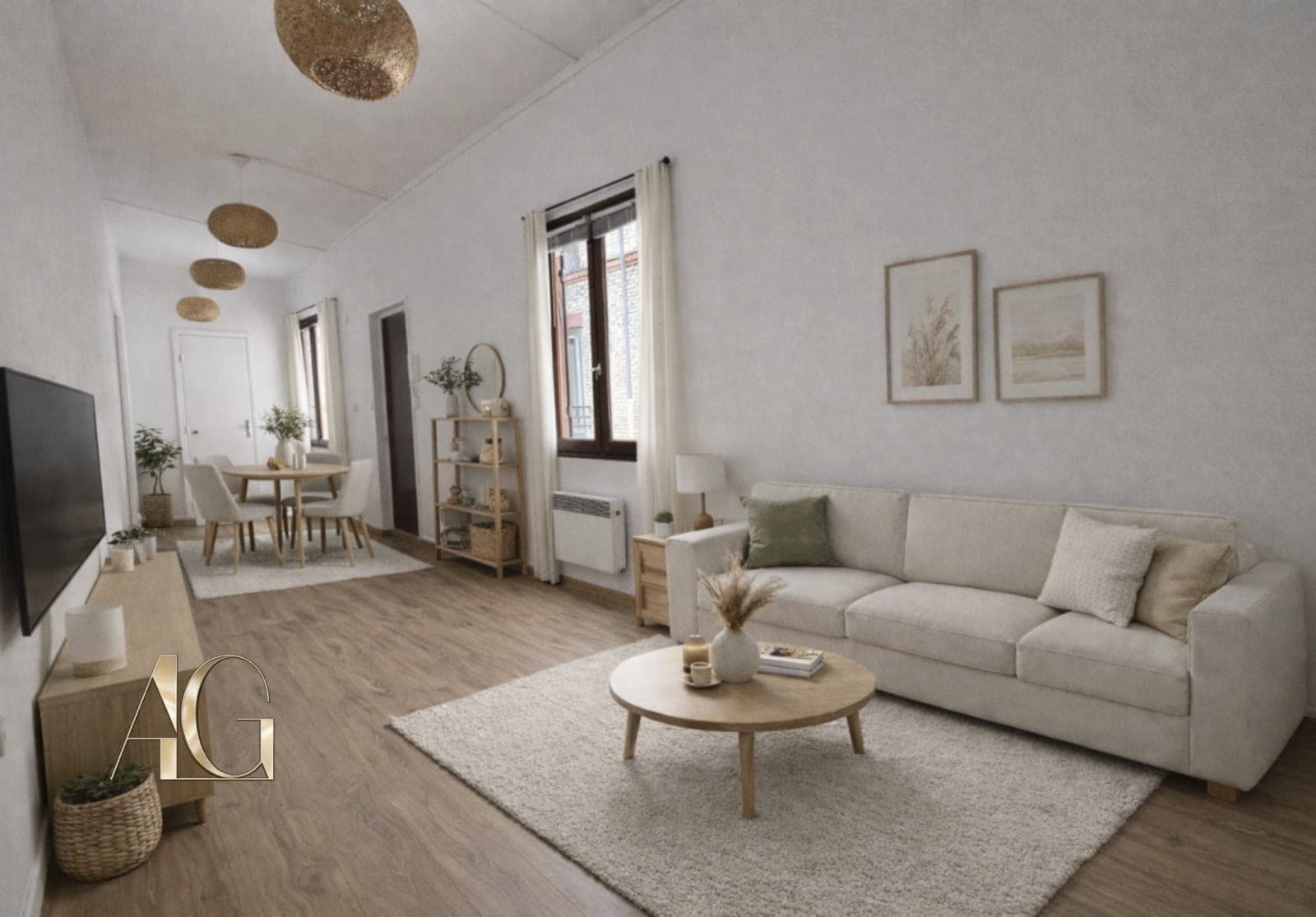 Appartement · 2 pièces · 36.11 m²